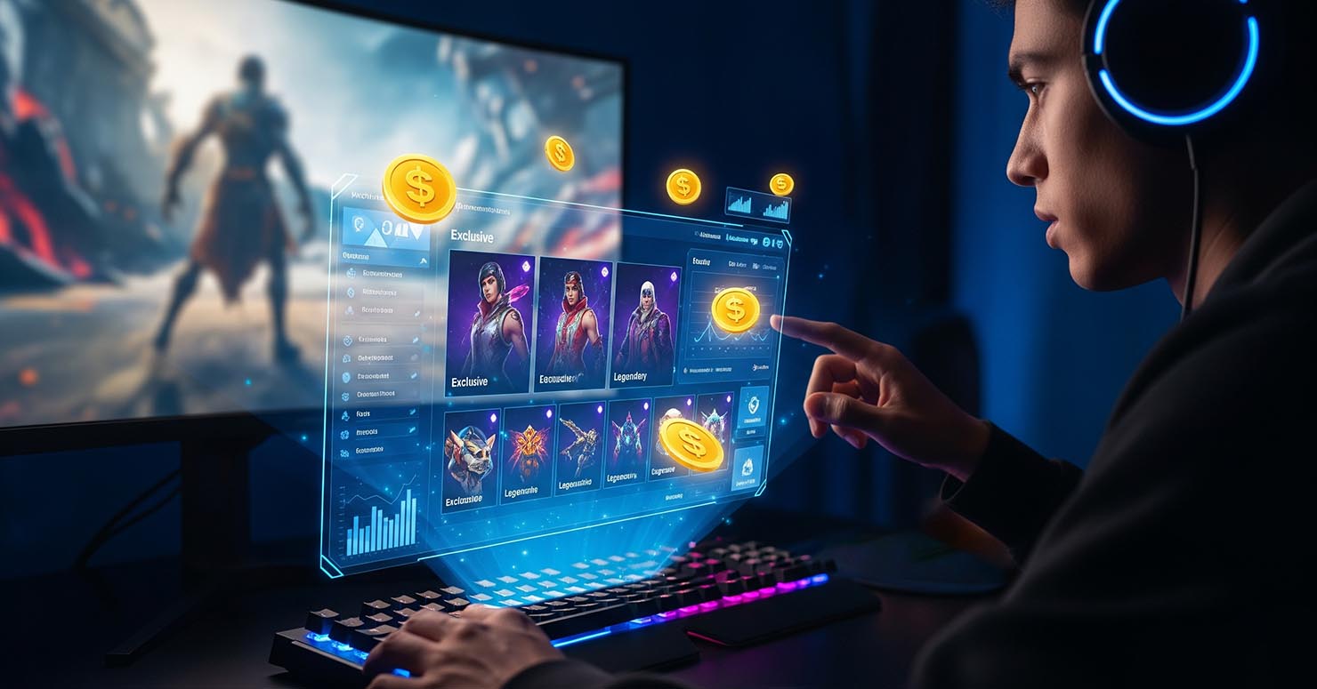 An infographic showing strategies to increase revenue from paying players in the gaming industry.