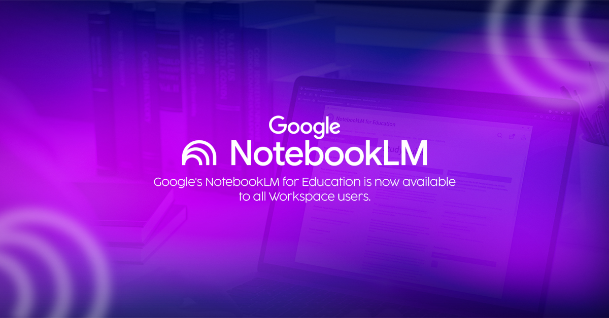 A student using NotebookLM for Education on their laptop, a new Google's AI study tool that is changing the state of technology in the classroom.