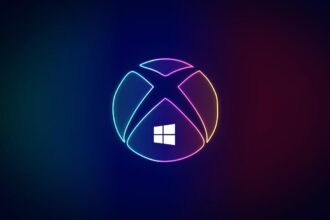 The Xbox and Windows logos merged, symbolizing the ability to play Xbox games on Windows ARM laptops like Copilot+ PCs.