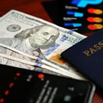 A key labeled TALENT being drawn towards Big Tech, symbolizing the disadvantage startups face due to the H-1B visa fee hike