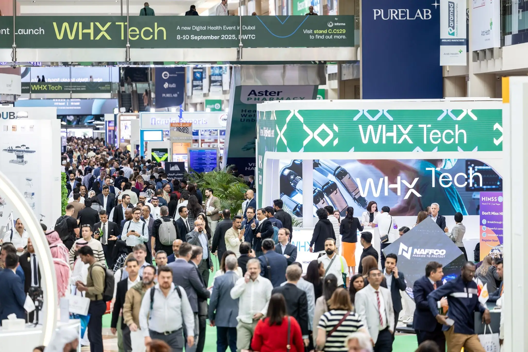 WHx Tech 2025 Dubai conference has begun, bringing together over 5,000 global healthcare leaders