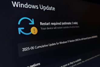 The Windows 11 logo with a 'Release Preview' badge, symbolizing the new Windows 11 25H2 update.