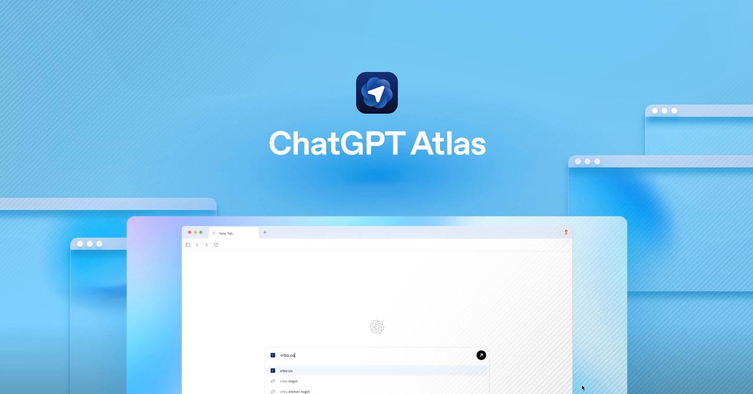 The new OpenAI browser, ChatGPT Atlas.