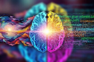 An AI brain demonstrating what is Generative AI.