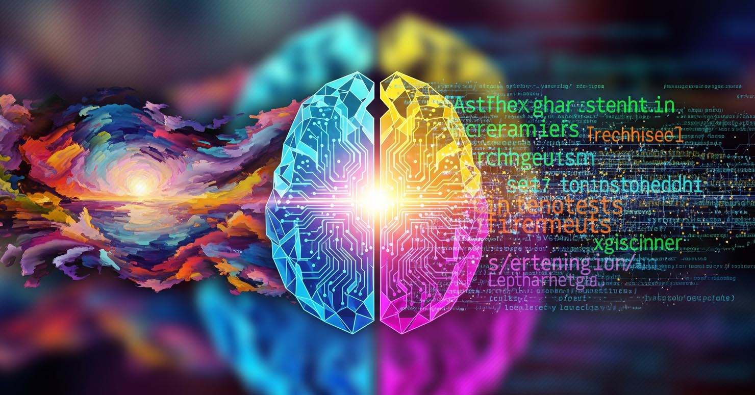 An AI brain demonstrating what is Generative AI.