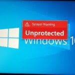 A warning showing that Windows 10 support ended.